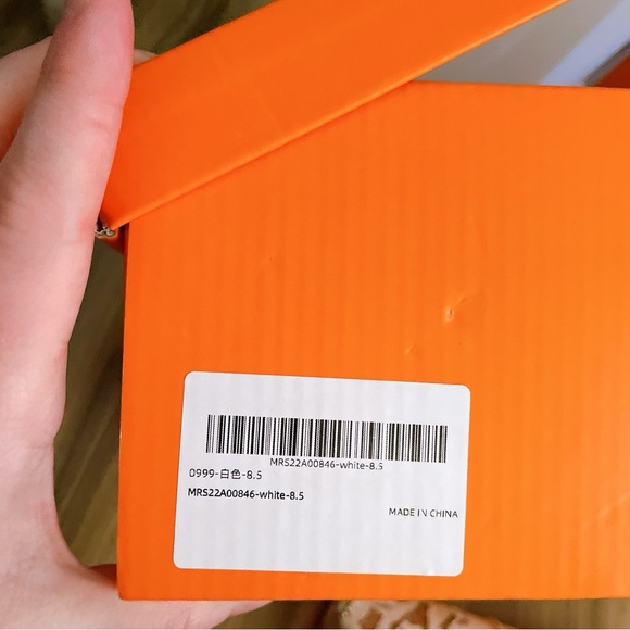 SHEIN White Heeled Boots Size 8.5 - Picture 4 of 13